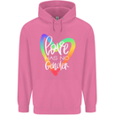 LGBT Love Has No Gender Gay Pride Day Mens 80% Cotton Hoodie Azelea