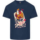 LGBT Love Has No Gender Gay Pride Day Mens Cotton T-Shirt Tee Top Navy Blue