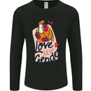 LGBT Love Has No Gender Gay Pride Day Mens Long Sleeve T-Shirt Black