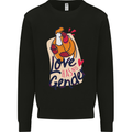 LGBT Love Has No Gender Gay Pride Day Mens Sweatshirt Jumper Black