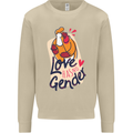 LGBT Love Has No Gender Gay Pride Day Mens Sweatshirt Jumper Sand