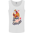 LGBT Love Has No Gender Gay Pride Day Mens Vest Tank Top White