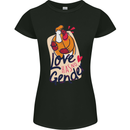 LGBT Love Has No Gender Gay Pride Day Womens Petite Cut T-Shirt Black