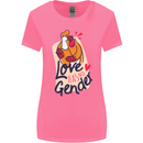 LGBT Love Has No Gender Gay Pride Day Womens Wider Cut T-Shirt Azalea