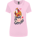 LGBT Love Has No Gender Gay Pride Day Womens Wider Cut T-Shirt Light Pink