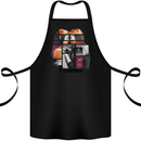 LGBT Onwards to Happiness Cotton Apron 100% Organic Black