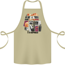 LGBT Onwards to Happiness Cotton Apron 100% Organic Khaki