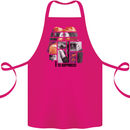 LGBT Onwards to Happiness Cotton Apron 100% Organic Pink