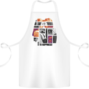 LGBT Onwards to Happiness Cotton Apron 100% Organic White