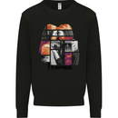 LGBT Onwards to Happiness Mens Sweatshirt Jumper Black