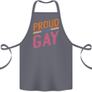 LGBT Pride Awareness Proud To Be Gay Cotton Apron 100% Organic Steel