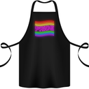 LGBT Pride Gay Pride Day Awareness Cotton Apron 100% Organic Black