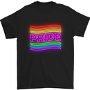 LGBT Pride Gay Pride Day Awareness Mens T-Shirt Cotton Gildan Black