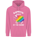 LGBT Rainbow Sheep Funny Gay Pride Day Mens 80% Cotton Hoodie Azelea