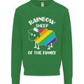 LGBT Rainbow Sheep Funny Gay Pride Day Mens Sweatshirt Jumper Irish Green