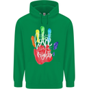 LGBT Same Love Same Rights Gay Pride Day Mens 80% Cotton Hoodie Irish Green