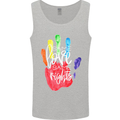LGBT Same Love Same Rights Gay Pride Day Mens Vest Tank Top Sports Grey