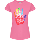 LGBT Same Love Same Rights Gay Pride Day Womens Petite Cut T-Shirt Azalea