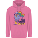 LGBT Sloth The Future Is Equal Gay Pride Childrens Kids Hoodie Azalea