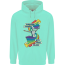 LGBT Surround Yourself Gay Pride Colours Mens 80% Cotton Hoodie Peppermint