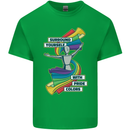 LGBT Surround Yourself Gay Pride Colours Mens Cotton T-Shirt Tee Top Irish Green