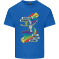 LGBT Surround Yourself Gay Pride Colours Mens Cotton T-Shirt Tee Top Royal Blue