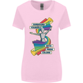 LGBT Surround Yourself Gay Pride Colours Womens Wider Cut T-Shirt Light Pink