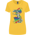 LGBT Surround Yourself Gay Pride Colours Womens Wider Cut T-Shirt Yellow