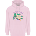 LGBT Turtle Gay Pride Day Awareness Childrens Kids Hoodie Light Pink