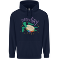 LGBT Turtle Gay Pride Day Awareness Childrens Kids Hoodie Navy Blue