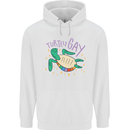 LGBT Turtle Gay Pride Day Awareness Childrens Kids Hoodie White