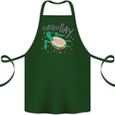 LGBT Turtle Gay Pride Day Awareness Cotton Apron 100% Organic Forest Green