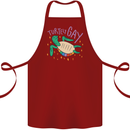 LGBT Turtle Gay Pride Day Awareness Cotton Apron 100% Organic Maroon