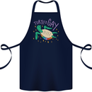 LGBT Turtle Gay Pride Day Awareness Cotton Apron 100% Organic Navy Blue