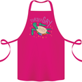 LGBT Turtle Gay Pride Day Awareness Cotton Apron 100% Organic Pink