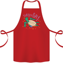 LGBT Turtle Gay Pride Day Awareness Cotton Apron 100% Organic Red