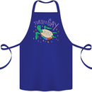 LGBT Turtle Gay Pride Day Awareness Cotton Apron 100% Organic Royal Blue