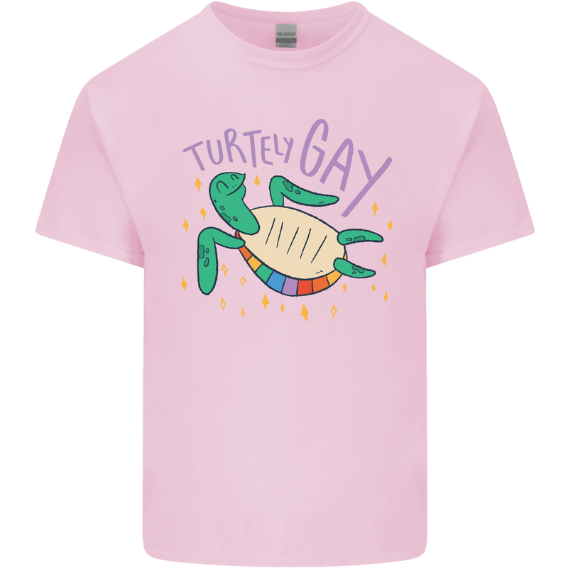 LGBT Turtle Gay Pride Day Awareness Kids T-Shirt Childrens Light Pink