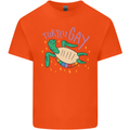 LGBT Turtle Gay Pride Day Awareness Kids T-Shirt Childrens Orange