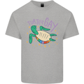 LGBT Turtle Gay Pride Day Awareness Kids T-Shirt Childrens Sports Grey