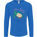 LGBT Turtle Gay Pride Day Awareness Mens Long Sleeve T-Shirt Royal Blue