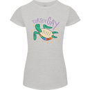 LGBT Turtle Gay Pride Day Awareness Womens Petite Cut T-Shirt Sports Grey