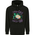 LGBT Turtle Loved By God Gay Pride Childrens Kids Hoodie Black
