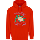LGBT Turtle Loved By God Gay Pride Childrens Kids Hoodie Bright Red