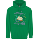 LGBT Turtle Loved By God Gay Pride Childrens Kids Hoodie Irish Green