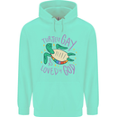 LGBT Turtle Loved By God Gay Pride Childrens Kids Hoodie Peppermint