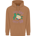 LGBT Turtle Loved By God Gay Pride Mens 80% Cotton Hoodie Caramel Latte