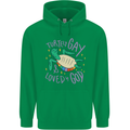 LGBT Turtle Loved By God Gay Pride Mens 80% Cotton Hoodie Irish Green