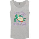 LGBT Turtle Loved By God Gay Pride Mens Vest Tank Top Sports Grey