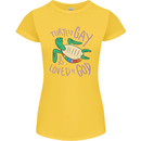 LGBT Turtle Loved By God Gay Pride Womens Petite Cut T-Shirt Yellow